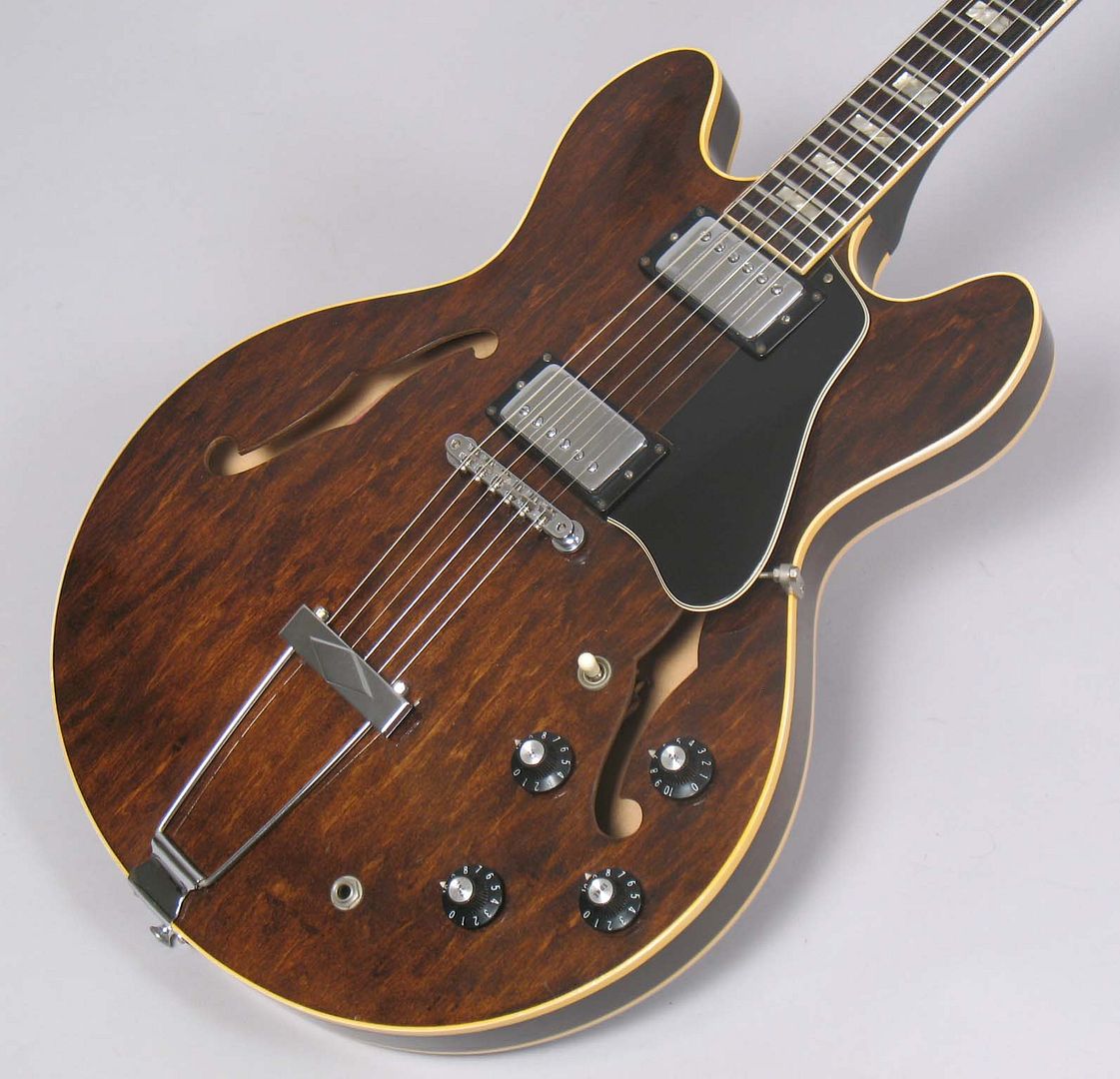 1973 Gibson ES335 Guitar Walnut Finish with Mahogany Neck